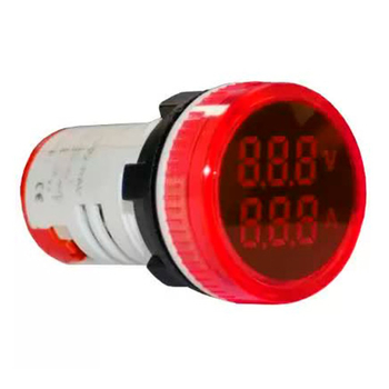 Индикатор значения напряжения и тока AD22-RAV красный Энергия, 200 шт - Электрика, НВА - Устройства управления и сигнализации - Сигнальная аппаратура - omvolt.ru